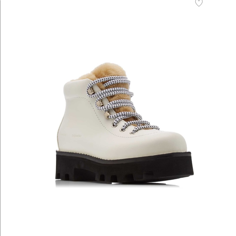 Proenza Schouler Shearling Hiking Bootie $795 - Picture 5 of 12